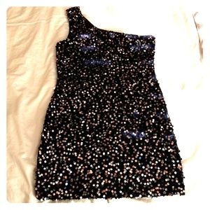 Short Sequins Dress
